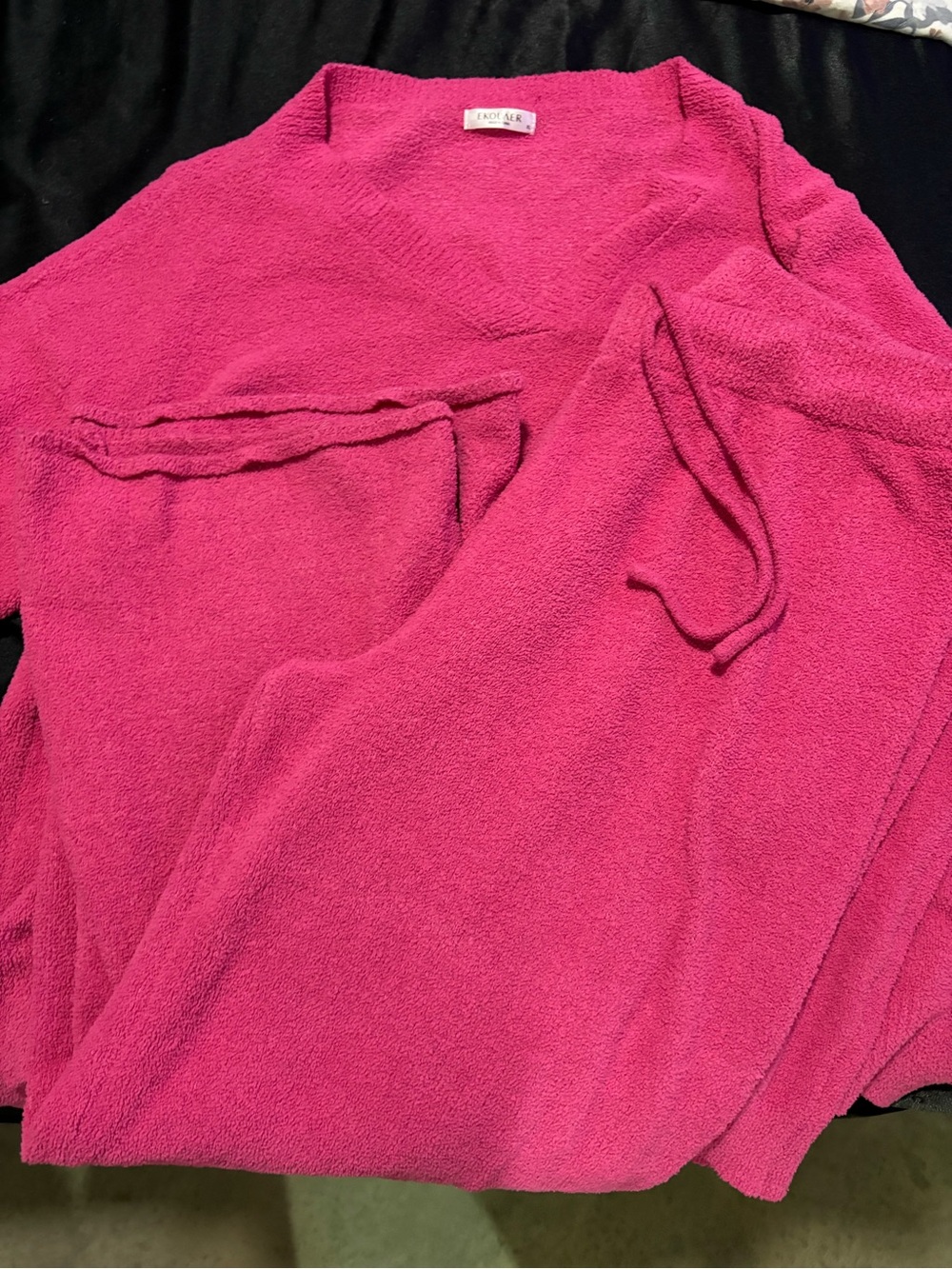 Hot pink lounge set